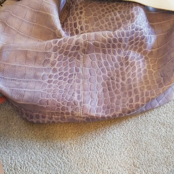 Furla Elisabeth embossed alligator leather satchel - Picture 6 of 8